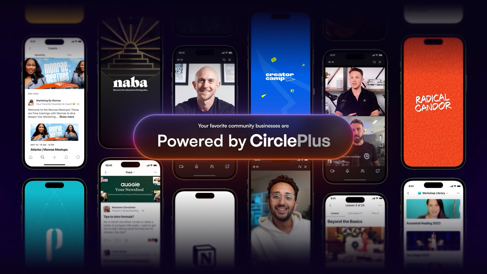 Still frame from Circle App Builder