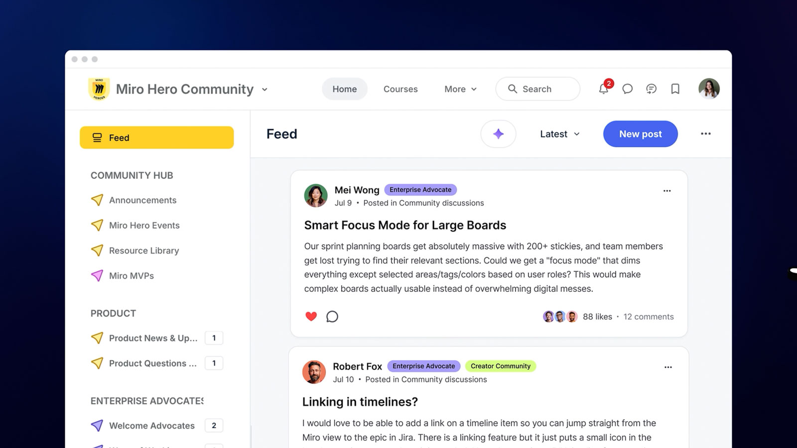 Still frame from Circle x Miro