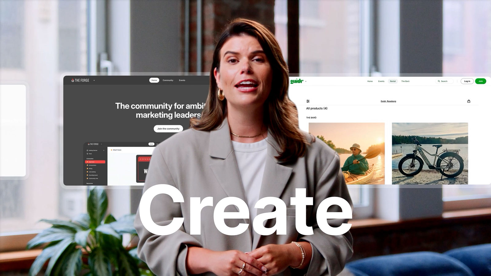Still frame from Introducing Circle Website Builder