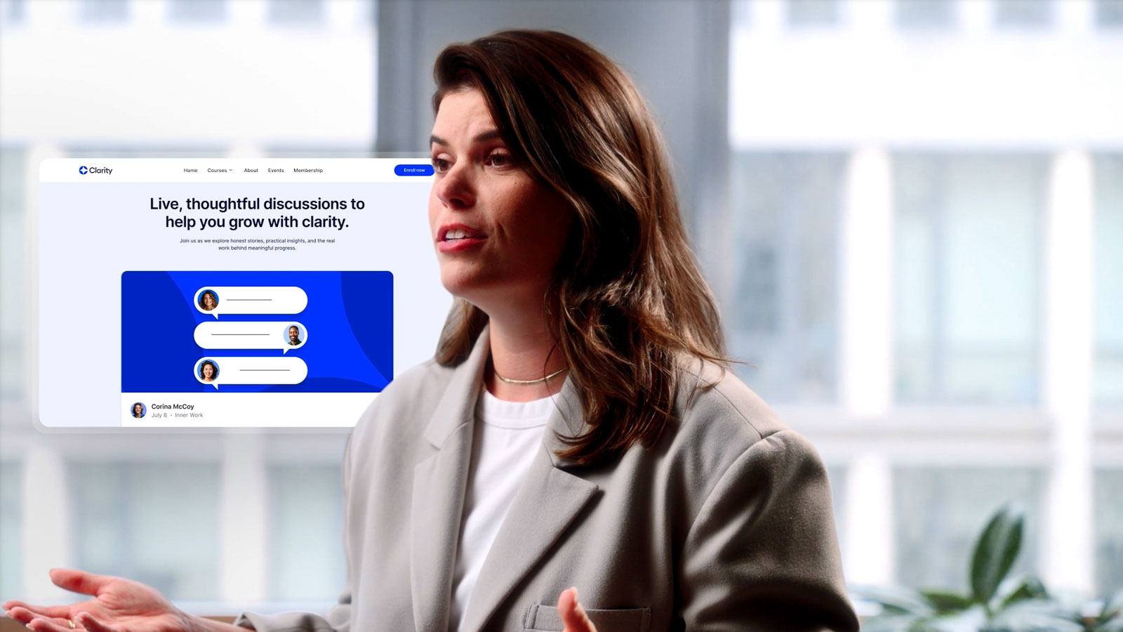 Still frame from Introducing Circle Website Builder