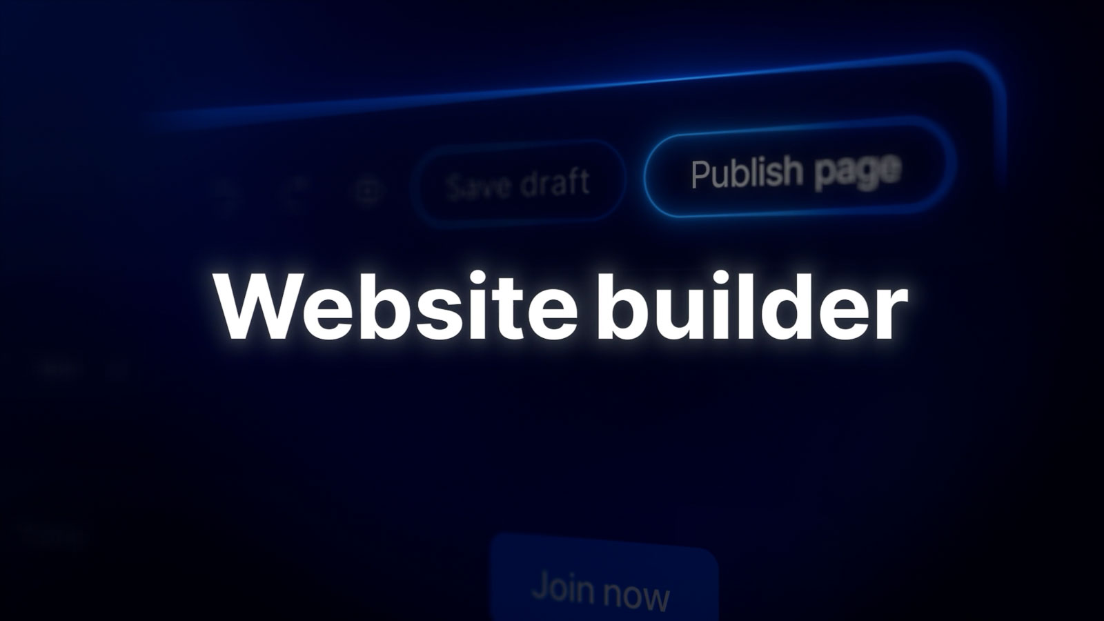 Still frame from Introducing Circle Website Builder