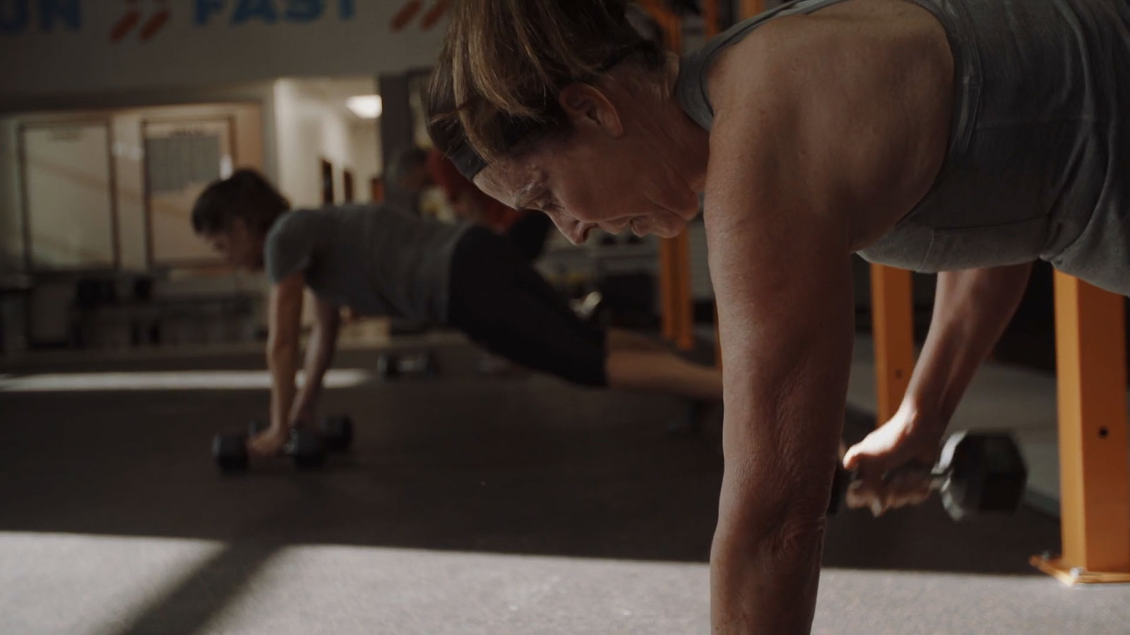 Still frame from Iron Tribe