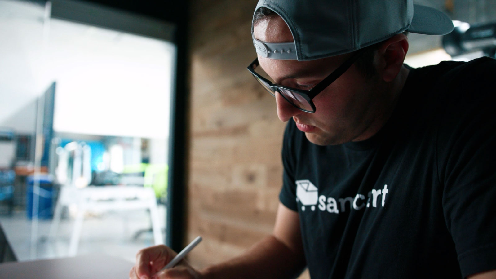 Still frame from SamCart Course Hype Trailer