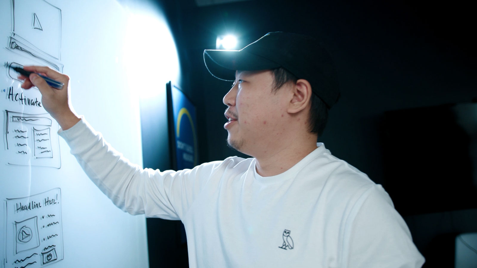 Still frame from SamCart Course Hype Trailer